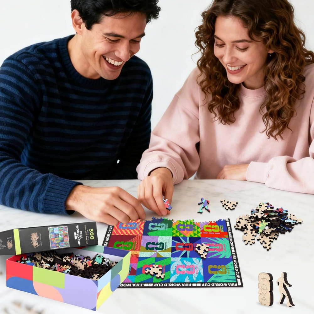 Pack Of 300 Fifa 2026 Trophy Series Jigsaw Puzzle 