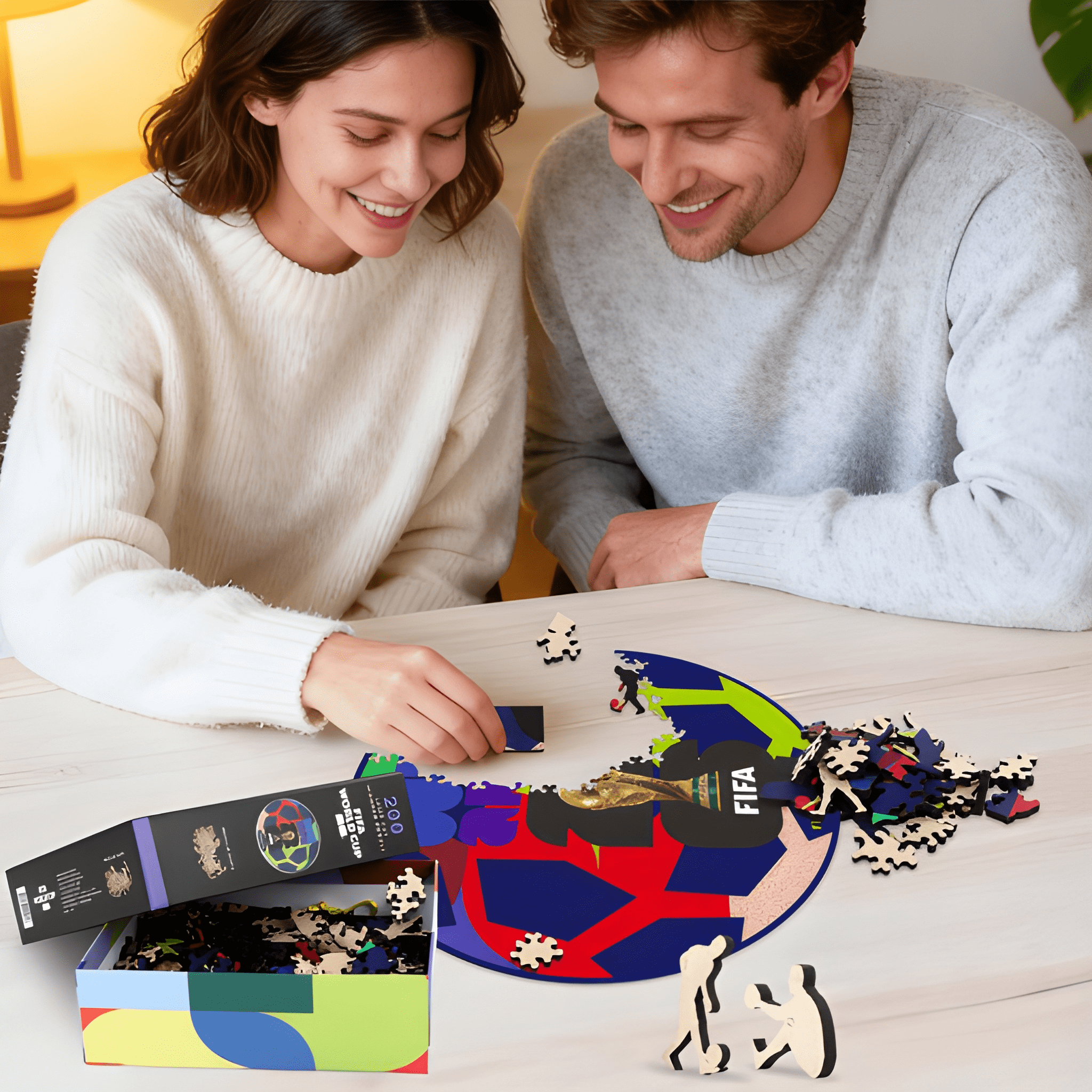 Pack Of 200 Fifa 2026 World Cup Wooden Puzzle For Adults 