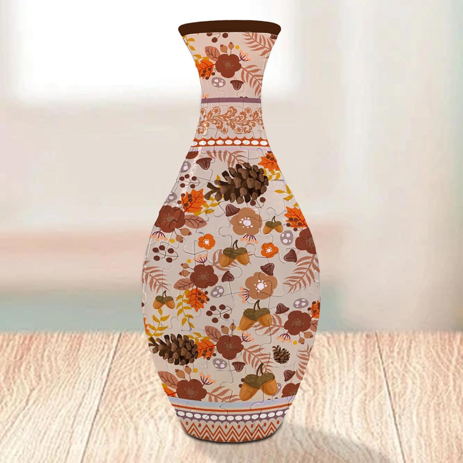 60Pcs DIY 3D Vase Puzzle 