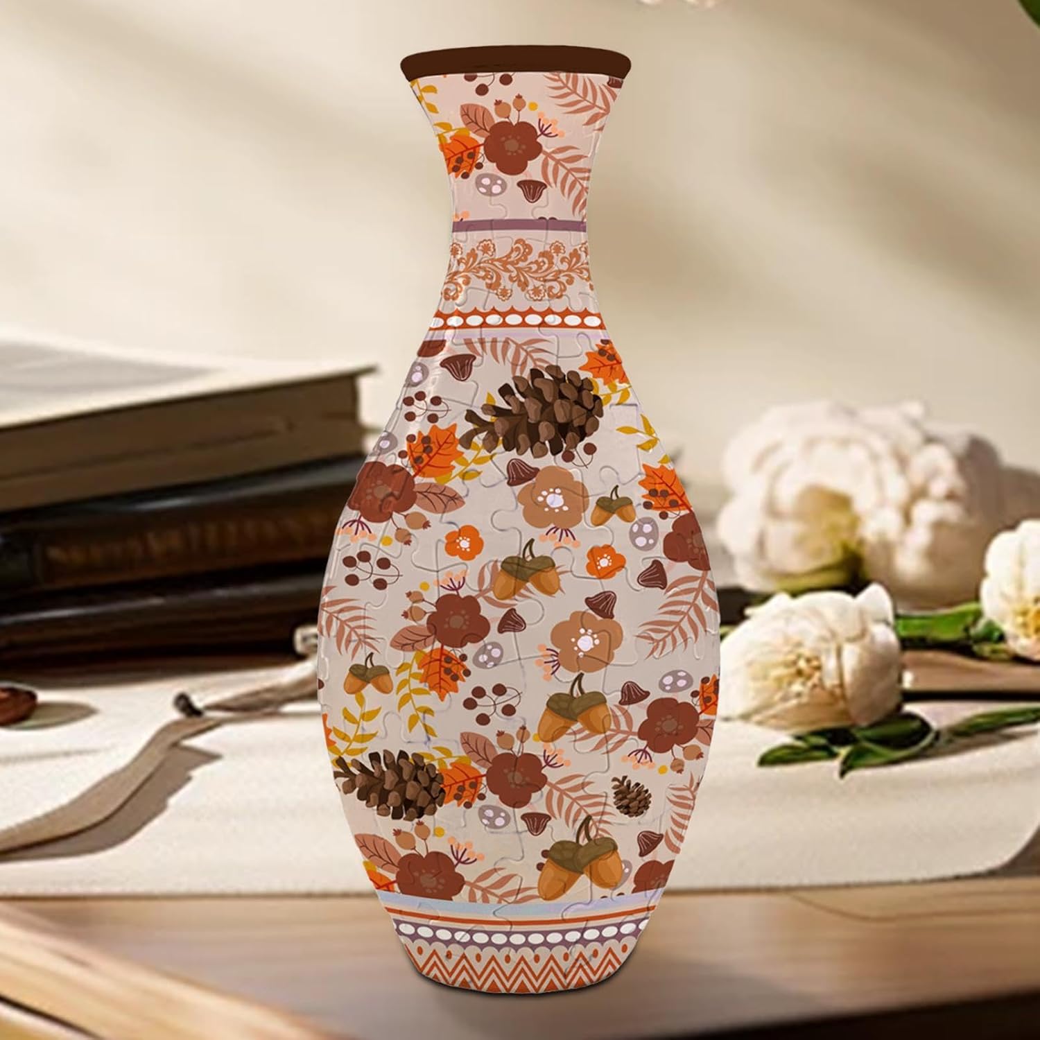 60Pcs DIY 3D Vase Puzzle 