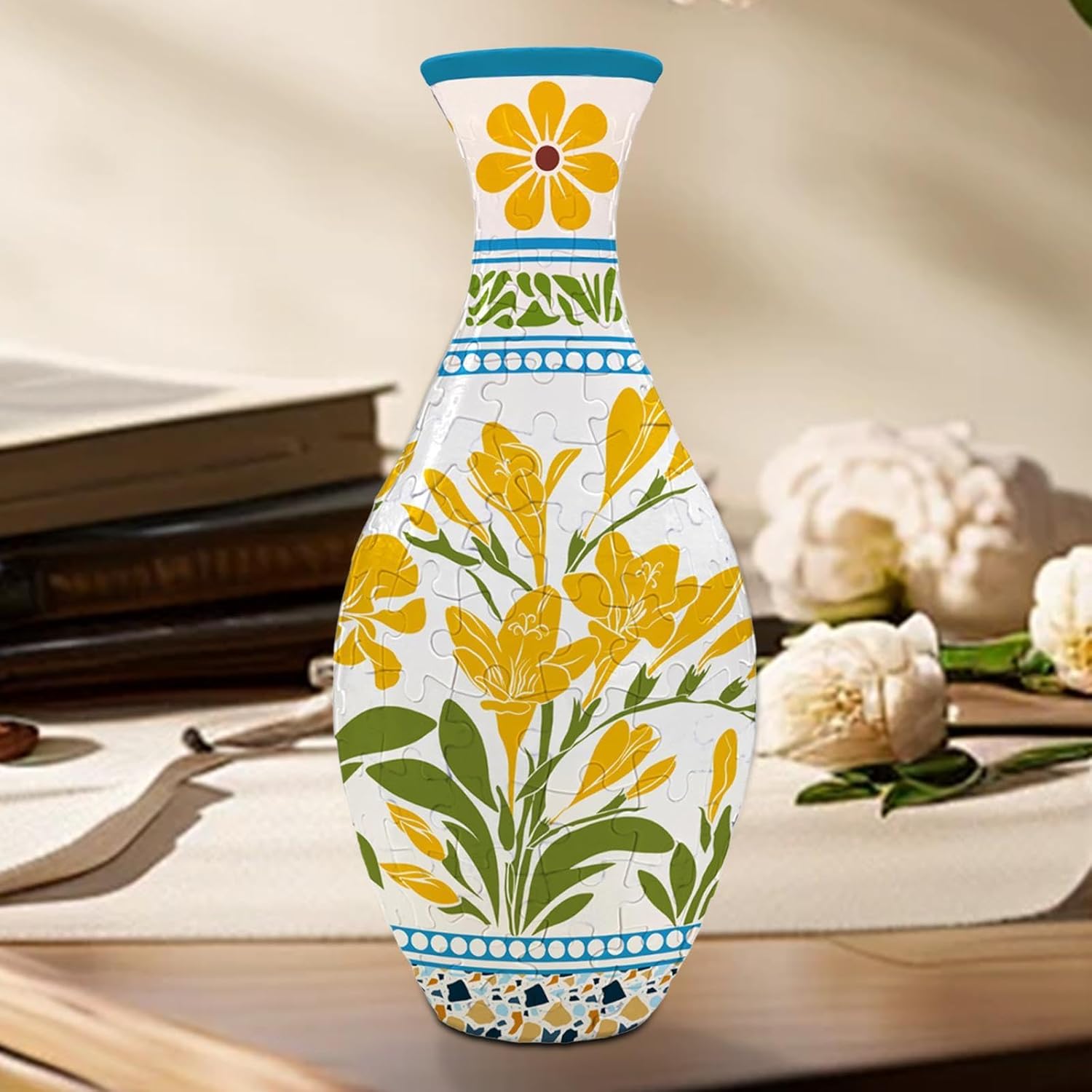 60Pcs DIY 3D Vase Puzzle 