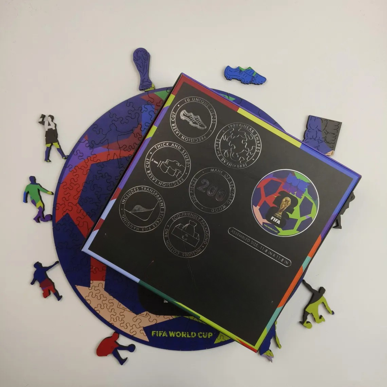 Pack Of 200 Fifa India 2026 Soccer Ball Puzzle