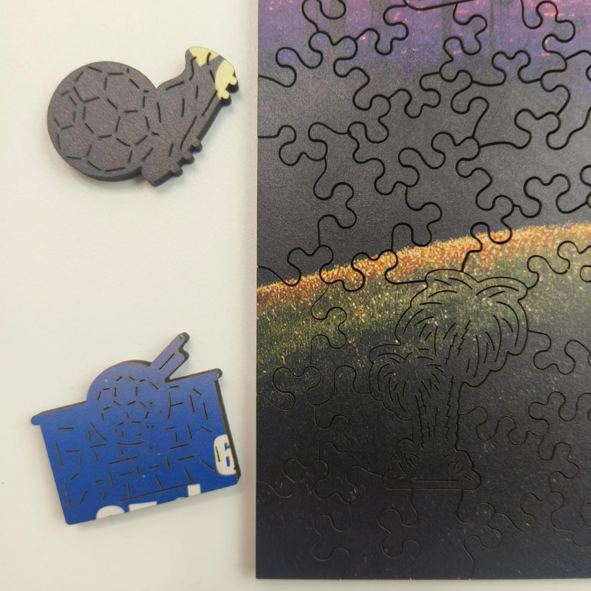 Official FIFA World Cup 2026 Los Angeles Wooden Jigsaw Puzzle