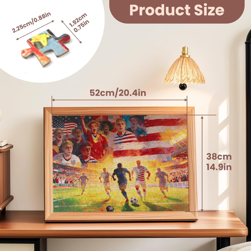 FIFA 2026 USA Soccer World Cup Puzzle Set Of 1000 Pieces