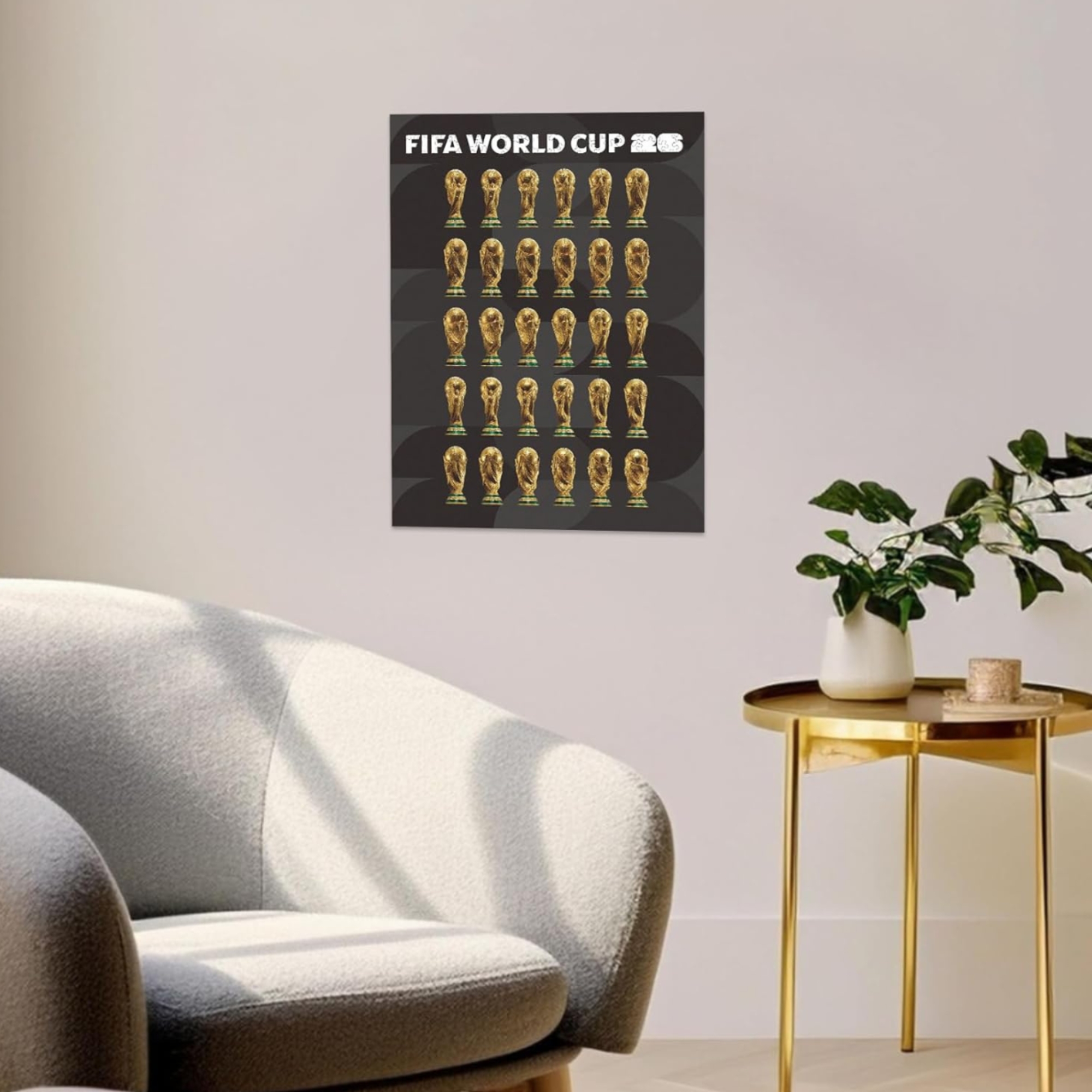300 Pieces FIFA 2026 Wooden Trophy Series Puzzle