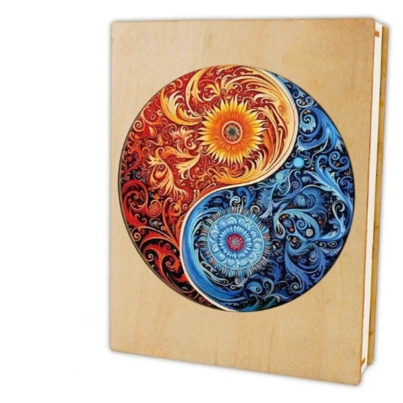 Yin Yang Wooden Jigsaw Puzzle puzzle