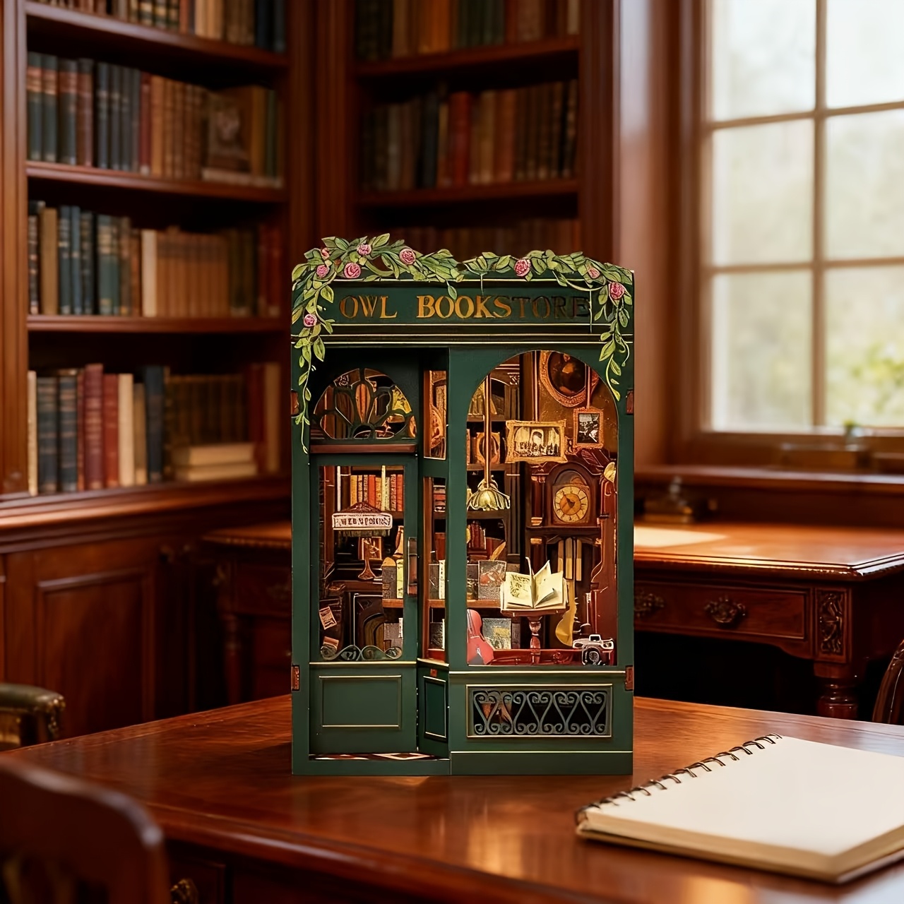 3D Magic Style Wooden And Book Nook Kit Puzzle Building DIY Block