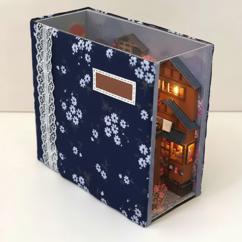 Cherry Blossom Alley Book Nook Kit