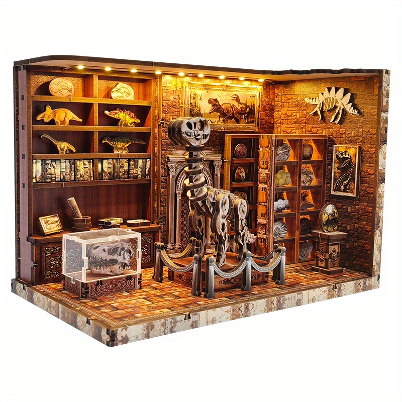 DIY 3D Book Nook Kit Mini Bookend Model