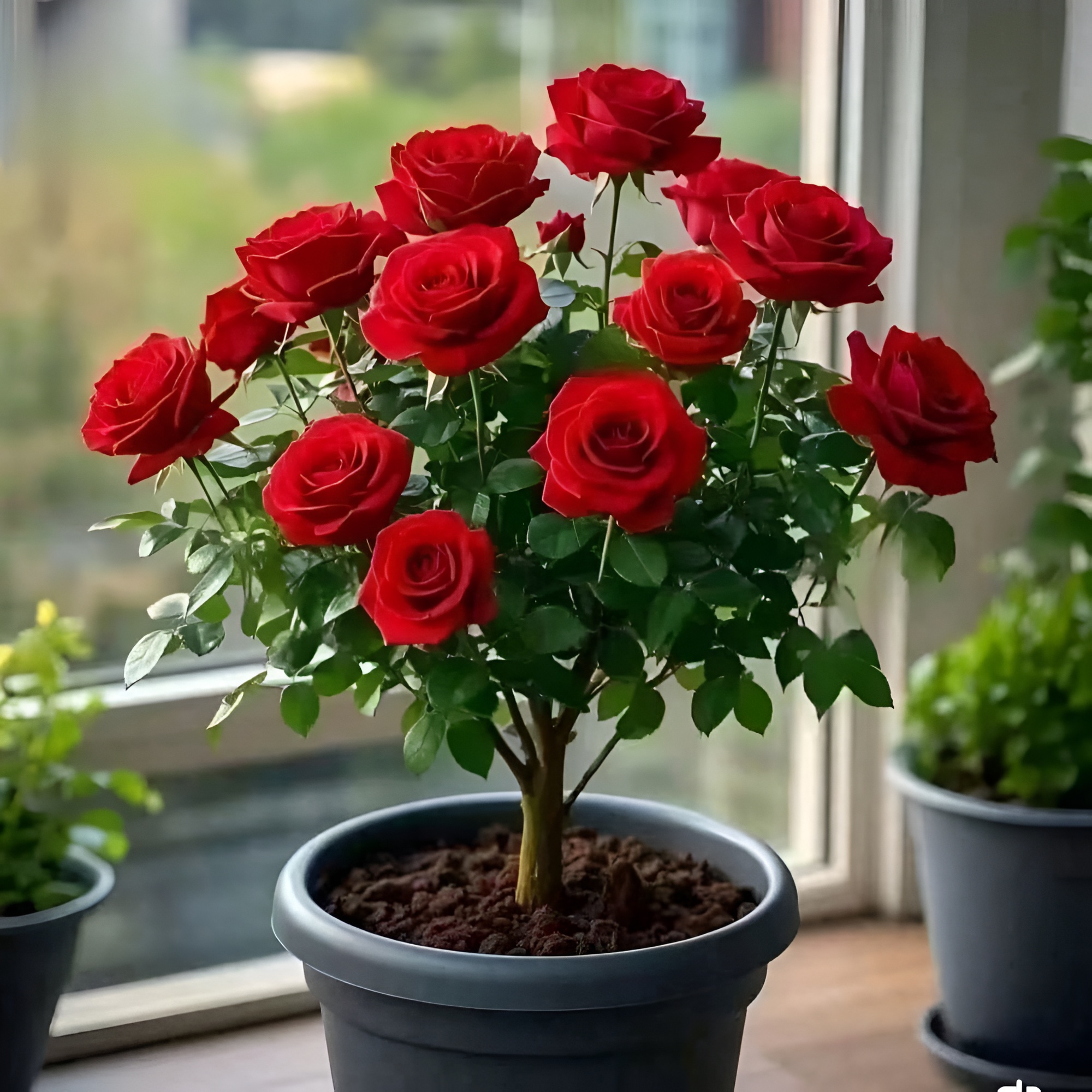 Four Seasons Blooming Large Rose Plant Seeds For Garden Potted Flowers