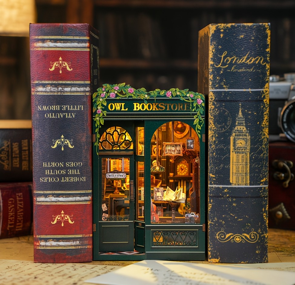 DIY Wooden Magic Book Nook Kit