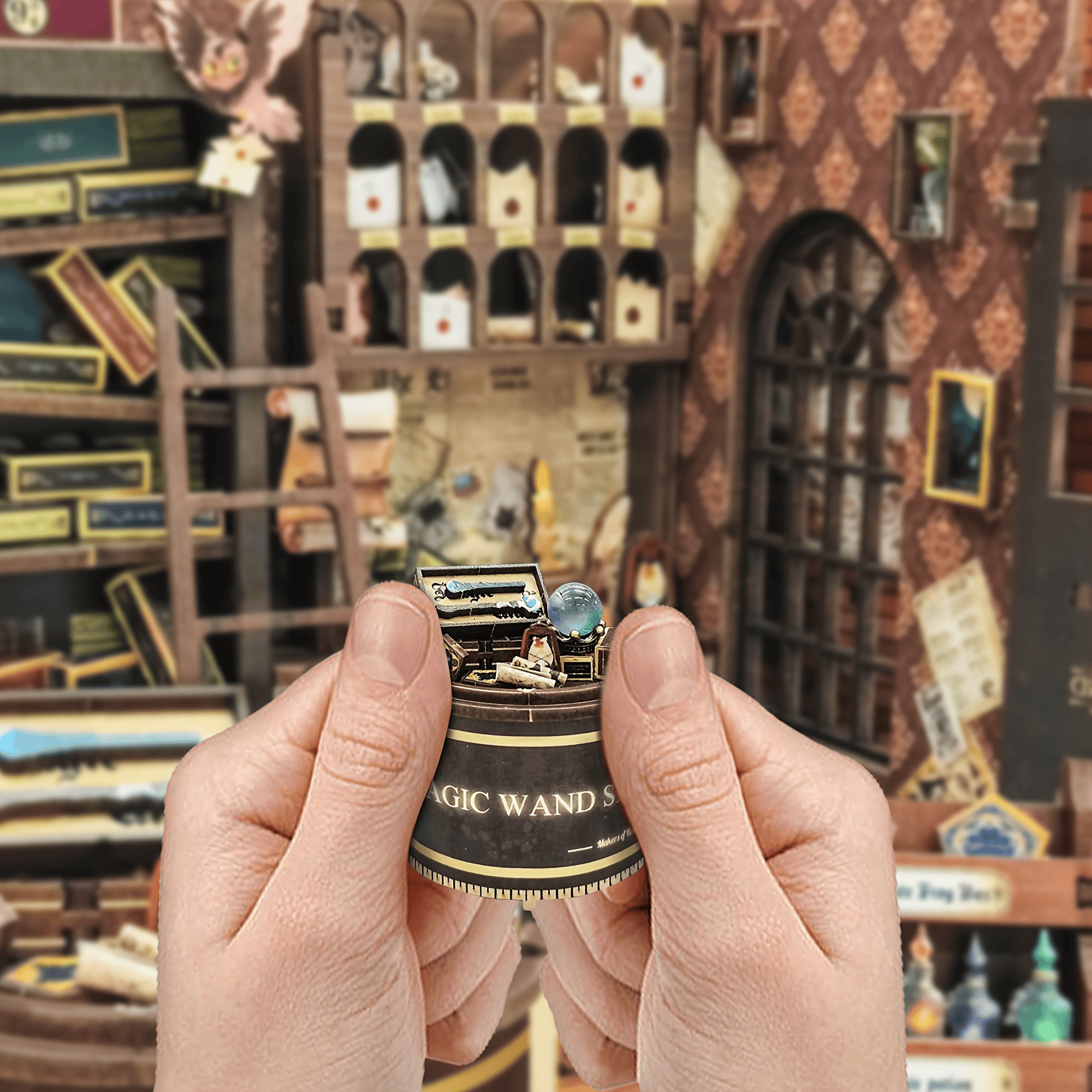 Magical Spirits Wooden DIY Book Nook Kit