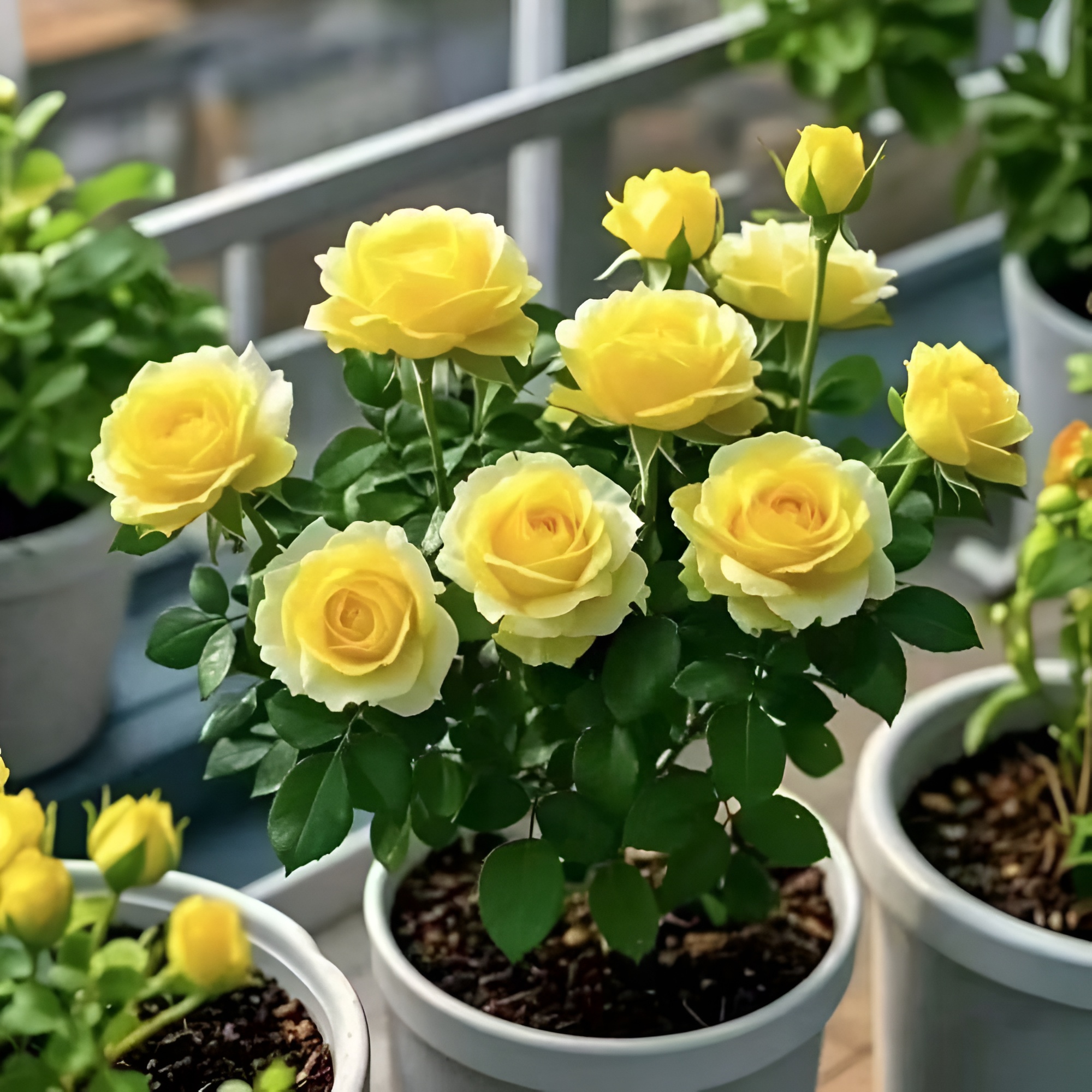 Four Seasons Blooming Large Rose Plant Seeds For Garden Potted Flowers