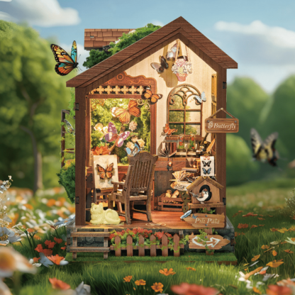 Butterfly House DIY Book Nook Kit