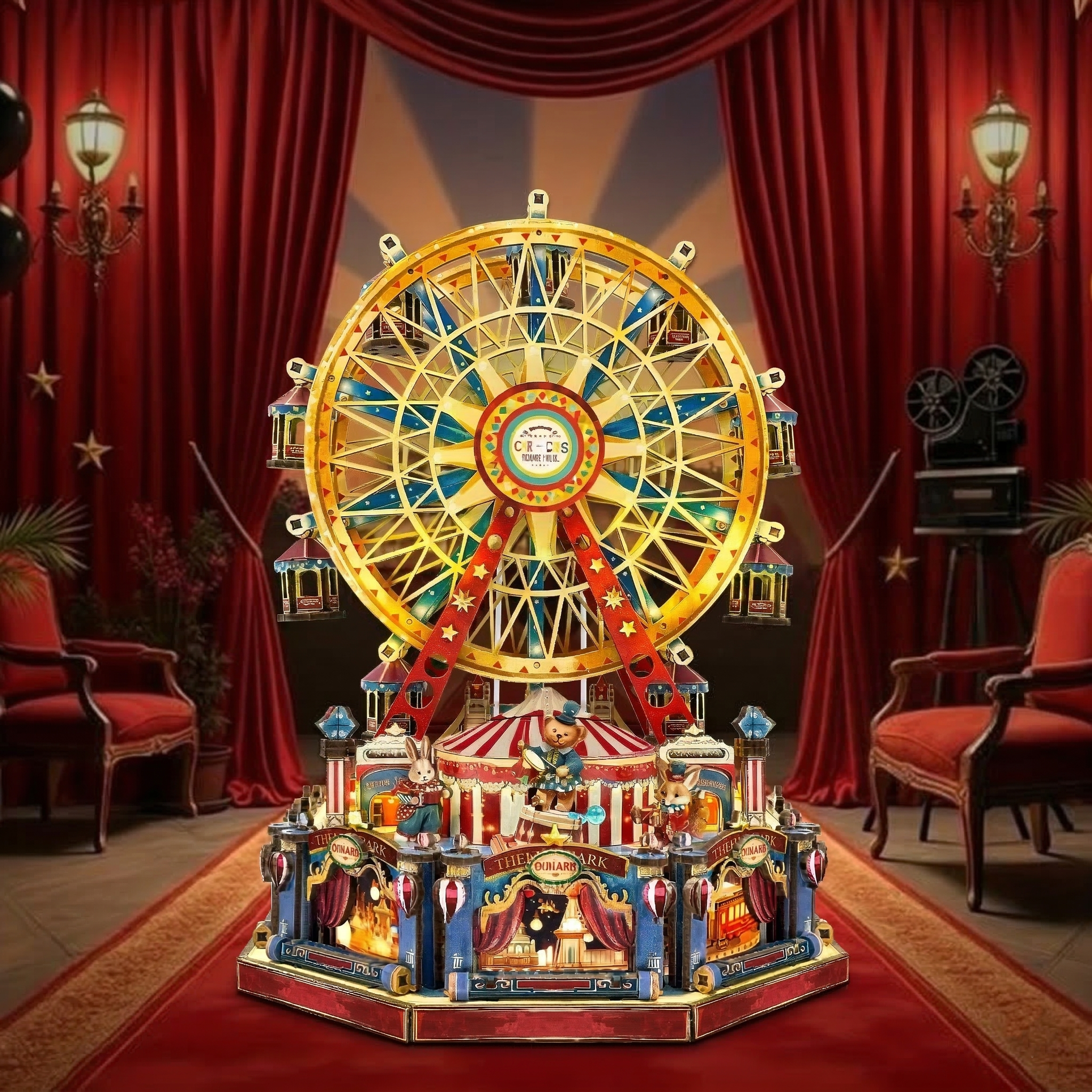 Century Ferris Wheel DIY 3D Model Kit 