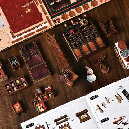 Christmas Shop DIY Book Nook Kit