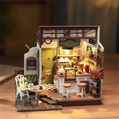Cozy Coffee Shop 3D Wooden Puzzle