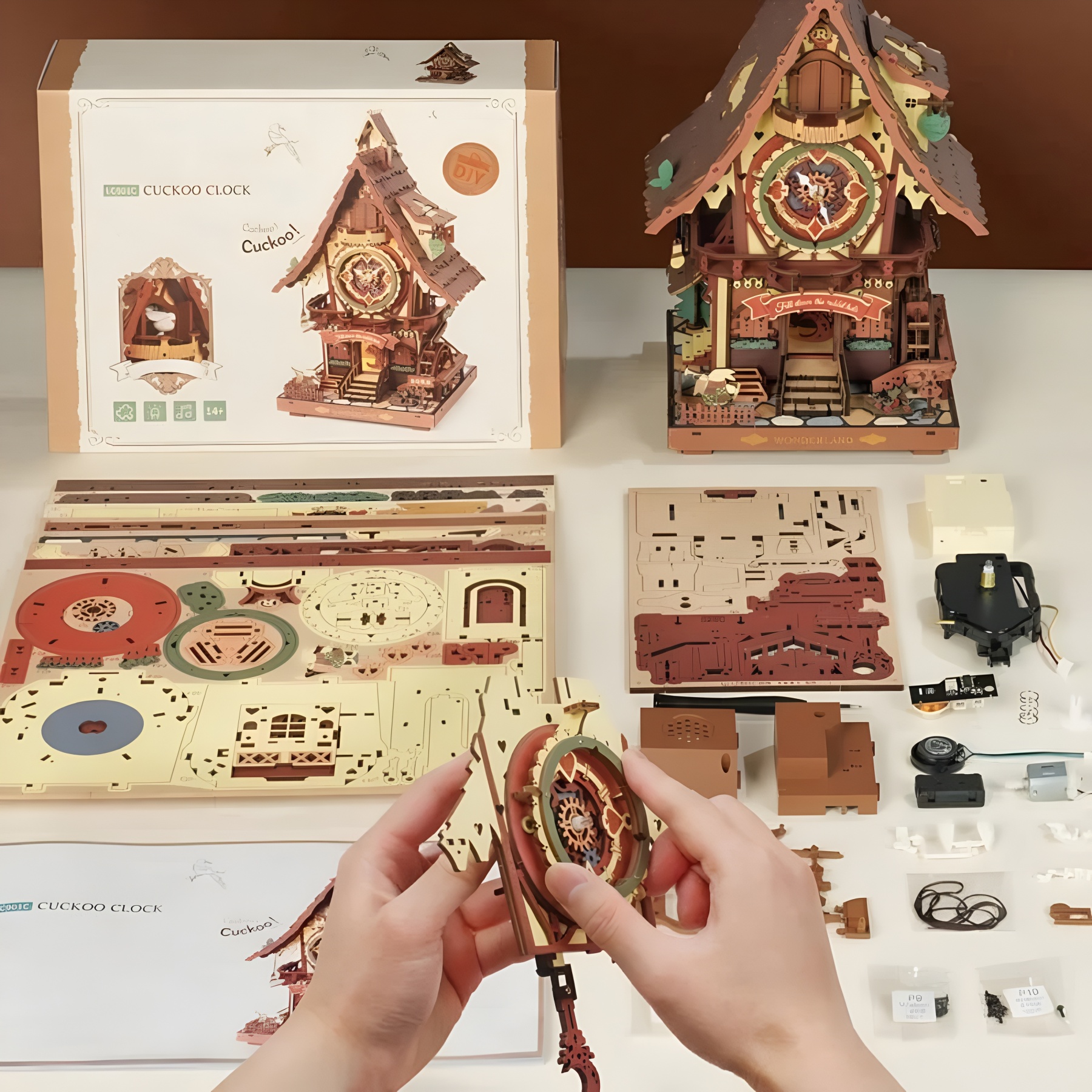 Cuckoo Clock 3D Wooden Puzzle