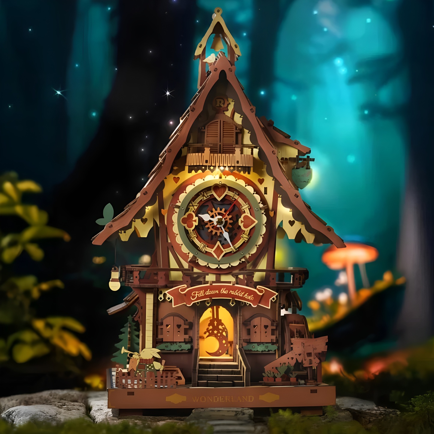 Cuckoo Clock 3D Wooden Puzzle