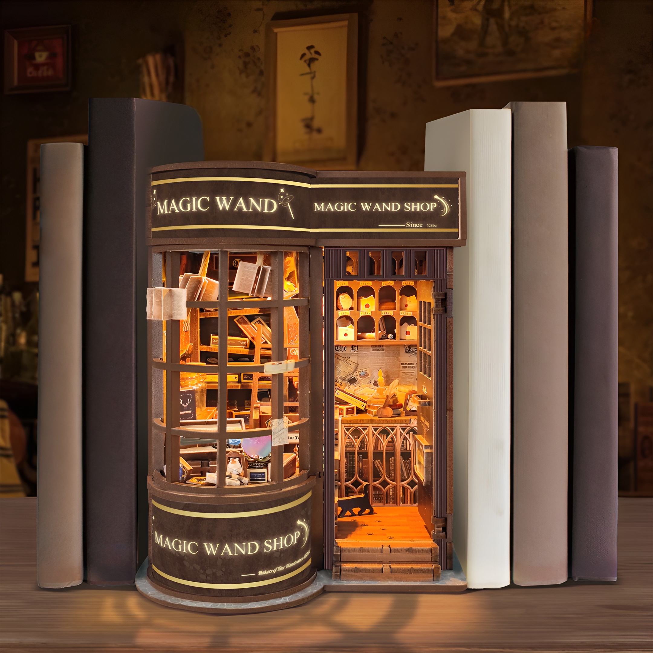 DIY 3D Book Nook Kit 