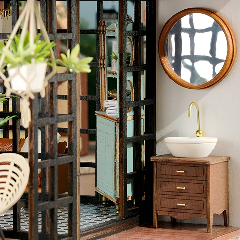 DIY Miniature MOMO Tea Shop