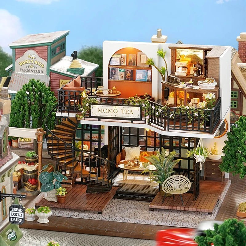 DIY Miniature MOMO Tea Shop