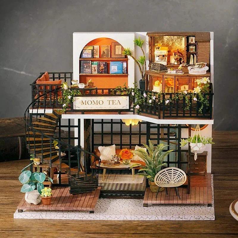 DIY Miniature MOMO Tea Shop