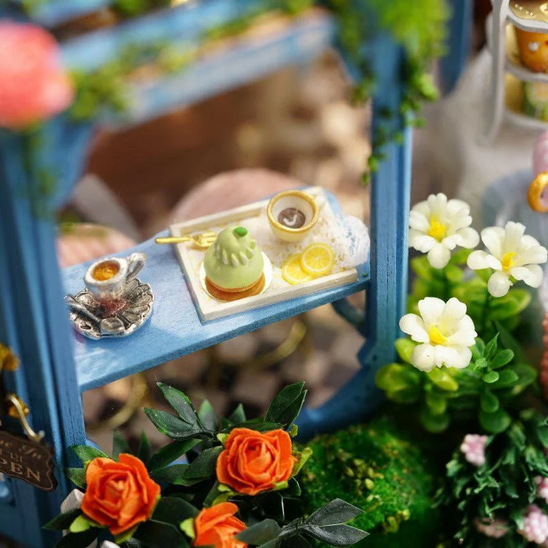 DIY Miniature Rose Garden Tea House