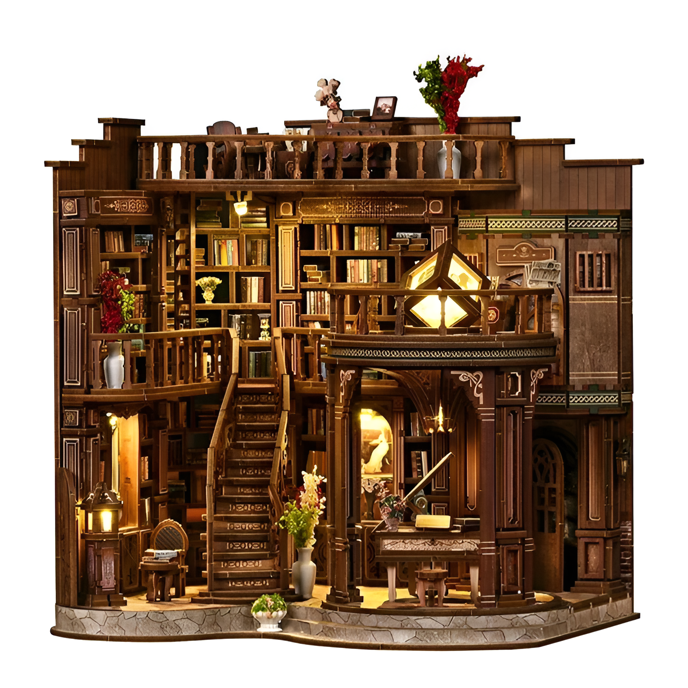 Dreamy DIY Miniature Book Hall