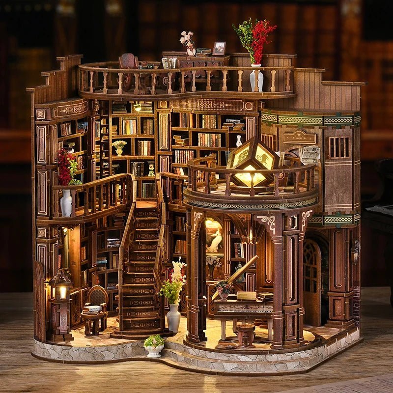 Dreamy DIY Miniature Book Hall