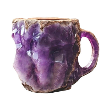 Mineral Crystal Coffee Mug-Book Shelf Game