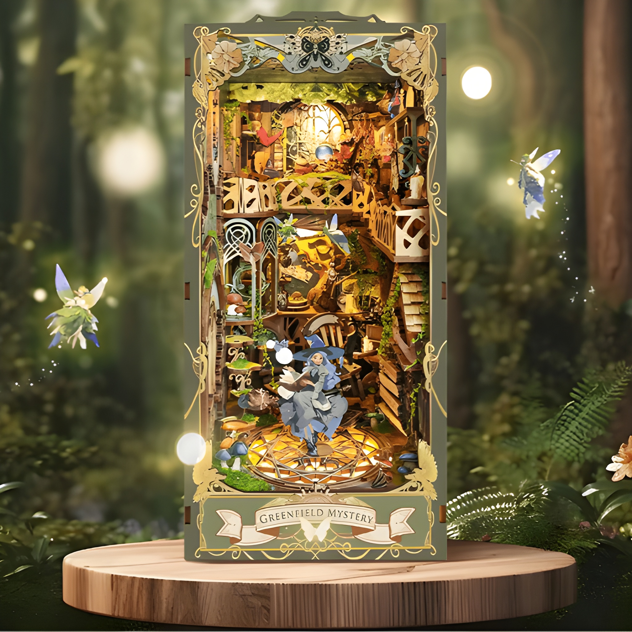 Greenfield Mystery DIY Book Nook Kit