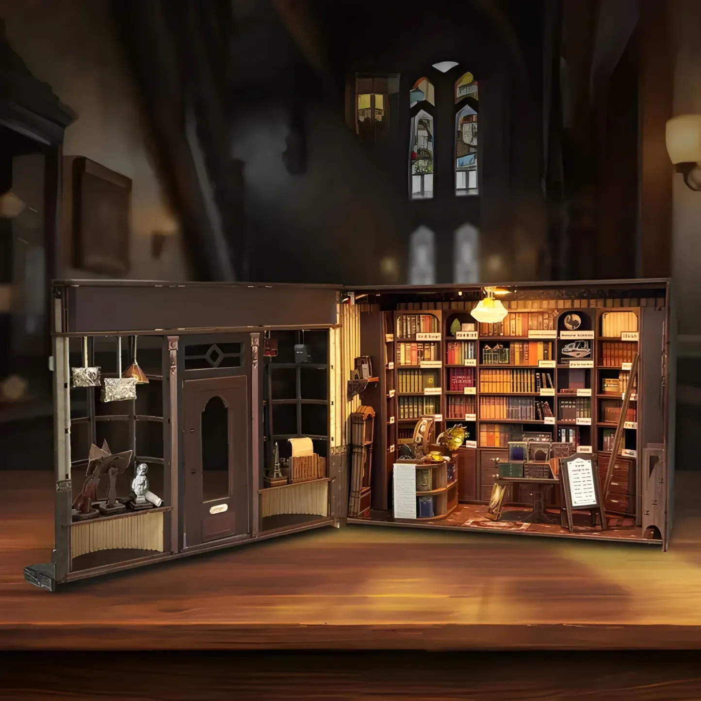 Hoggor Bookstore DIY Book Nook Kit