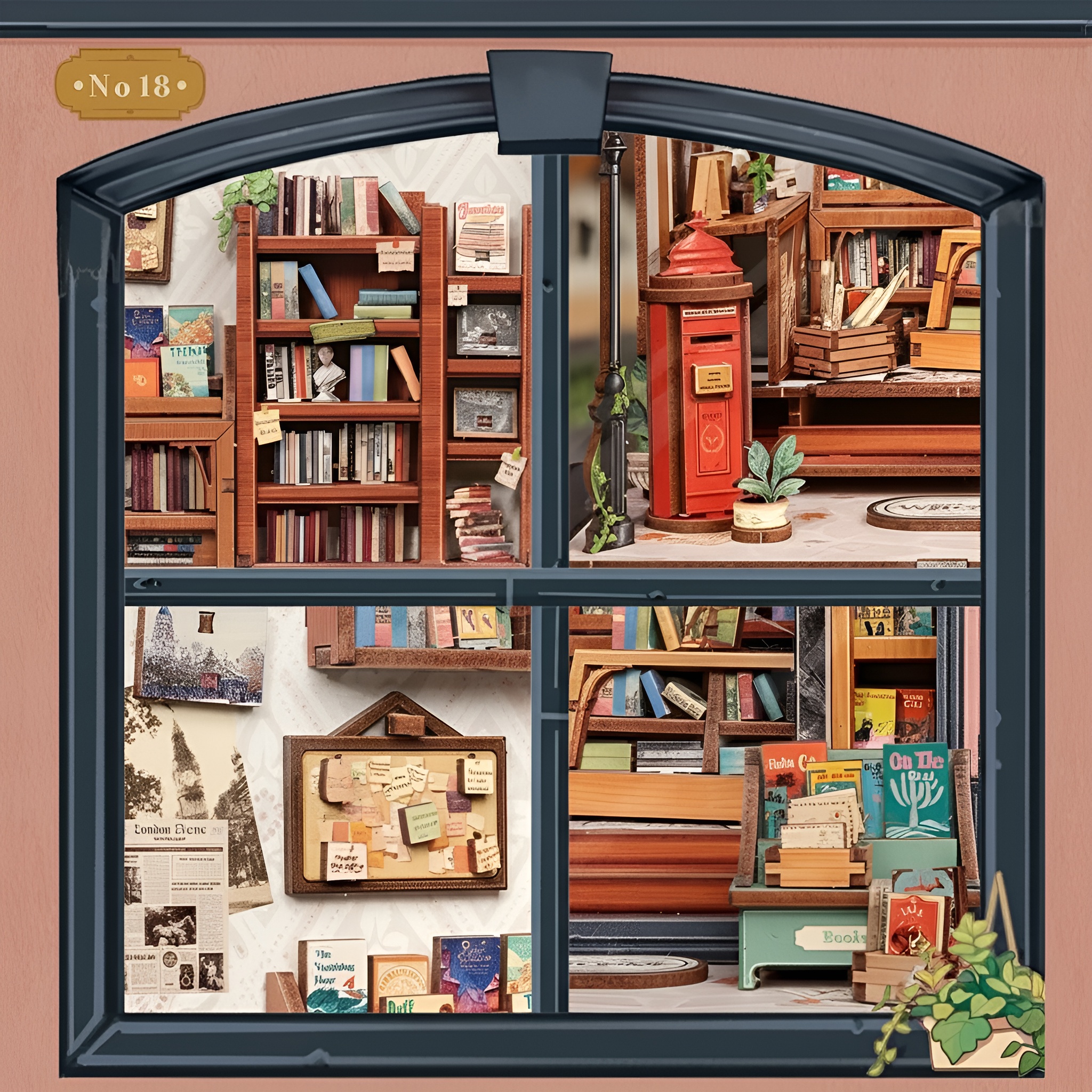 Jack's Bookery DIY Book Nook Kit