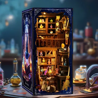 Magic Study House DIY Book Nook Kit