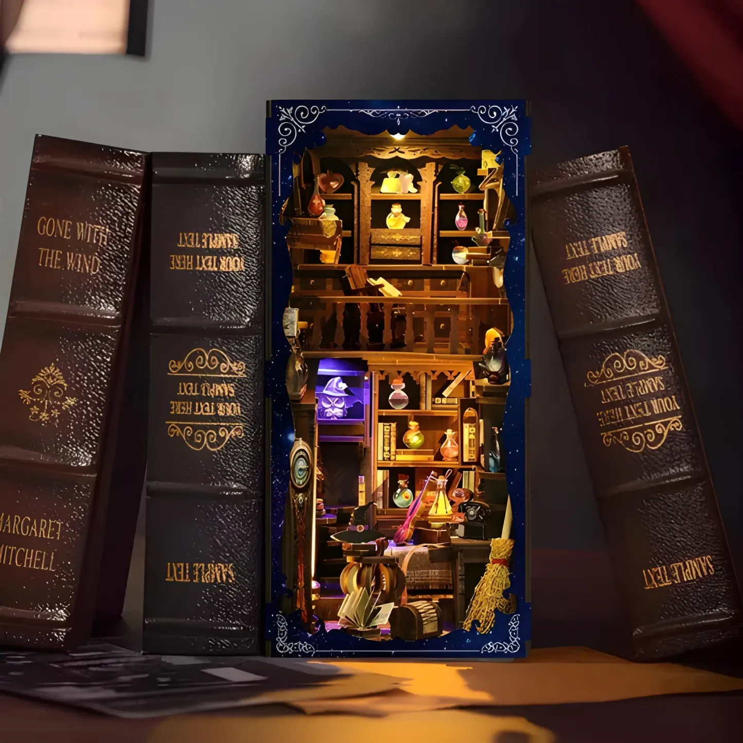 Magic Study House DIY Book Nook Kit