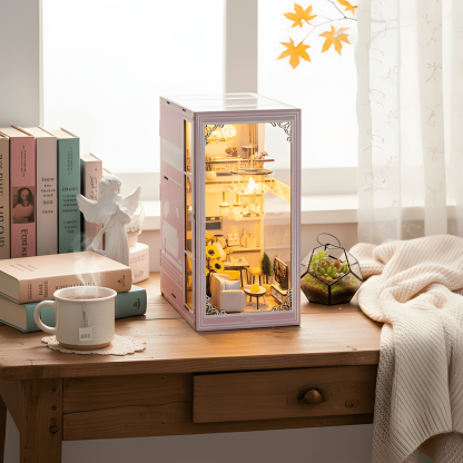 Pink Loft DIY Book Nook Kit