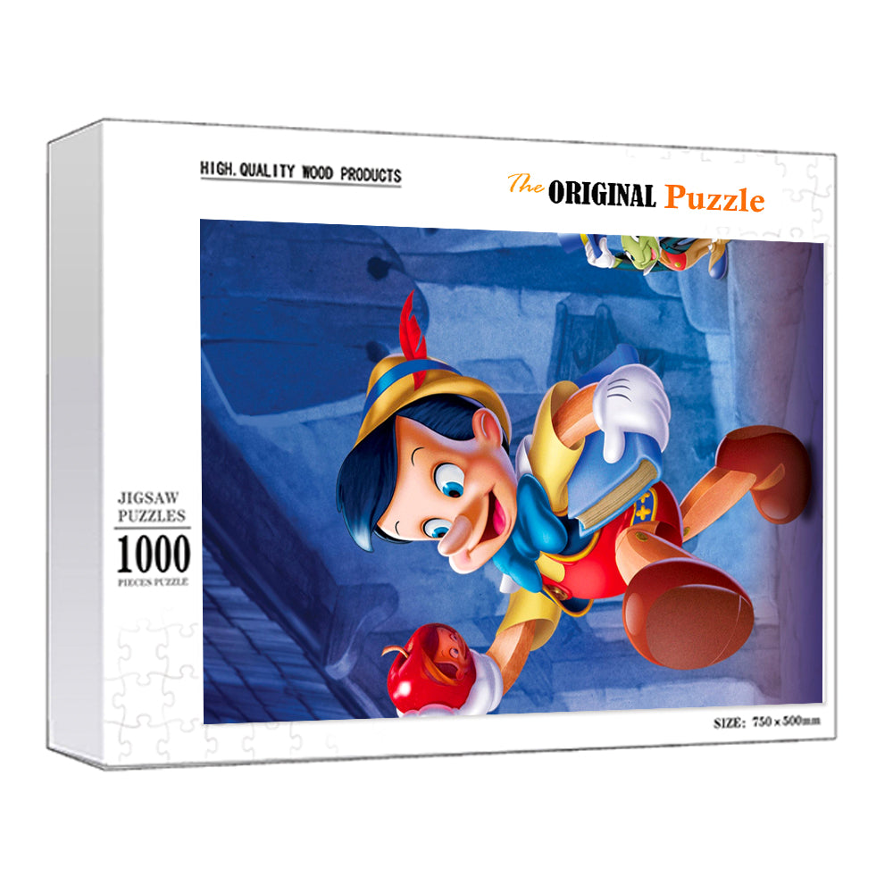 Pinocchio Wooden 1000 Piece Jigsaw Puzzle Toy For Adults and Kids puzzle