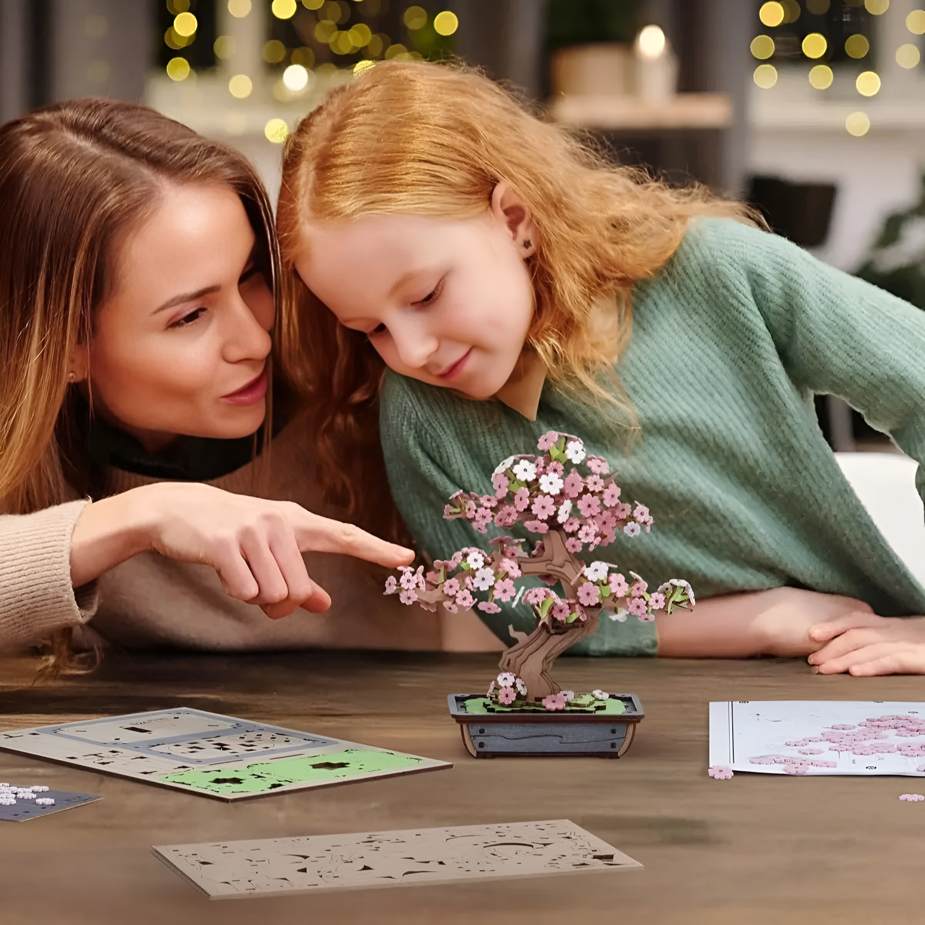 Sakura Bonsai 3D Wooden Puzzle