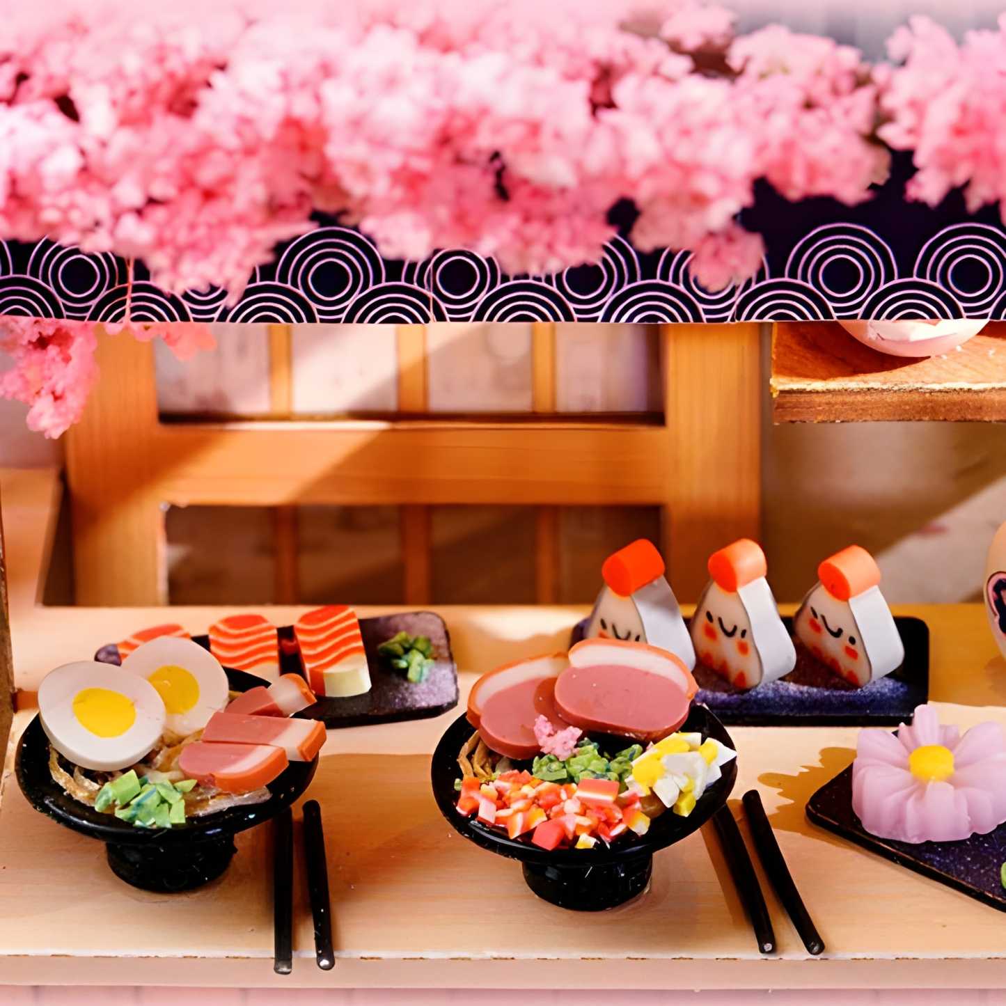 Sakura Noodles Shop DIY Book Nook Kit