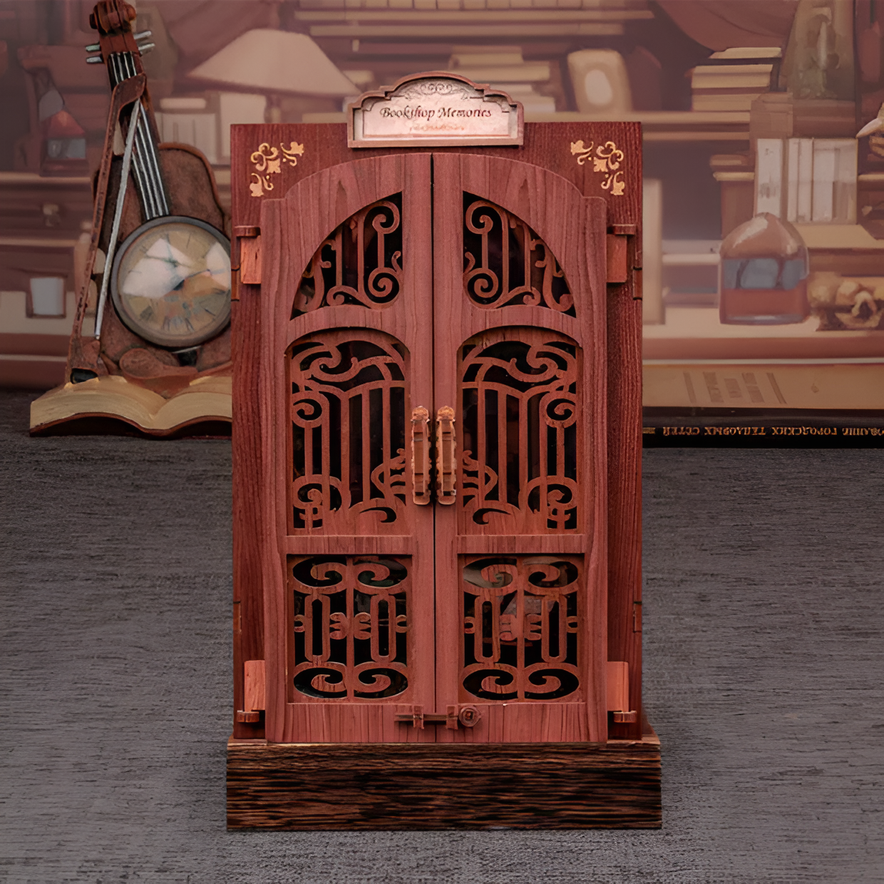 Bookshop Memories DIY Miniature House