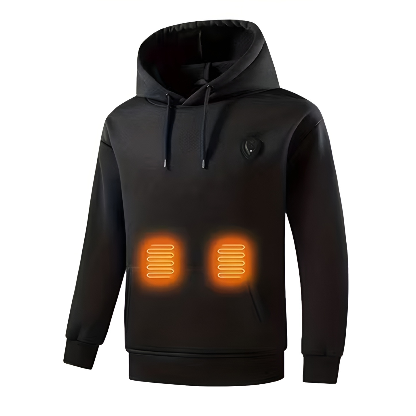 USB Heated Hoodie With Adjustable Eight Heating Zone