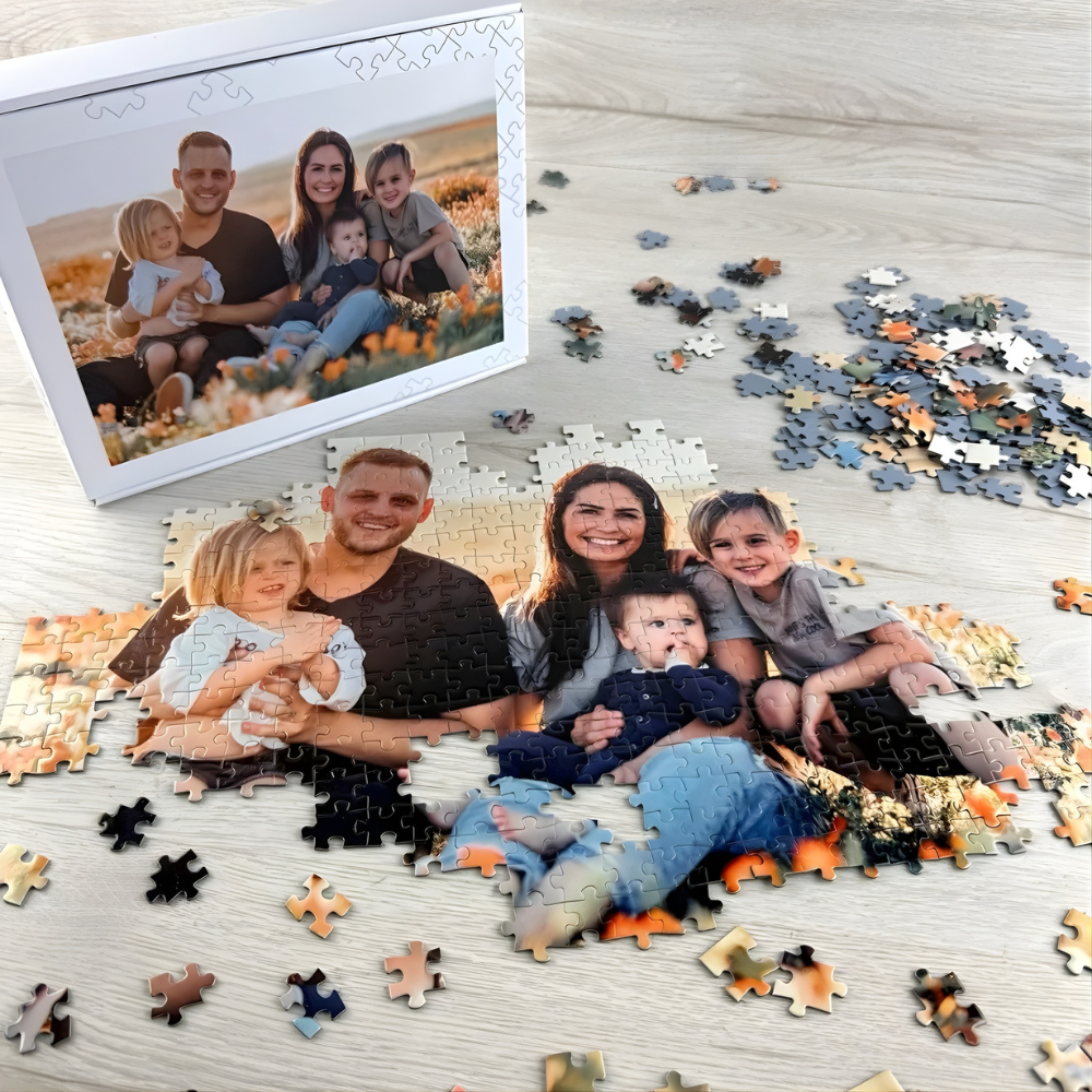 Custom Memory Photo Jigsaw Puzzle