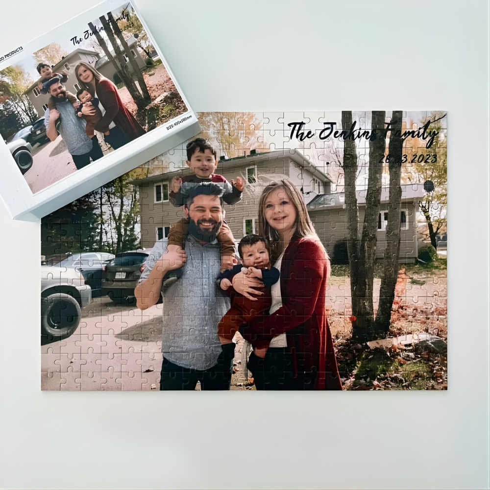 Custom Memory Photo Jigsaw Puzzle