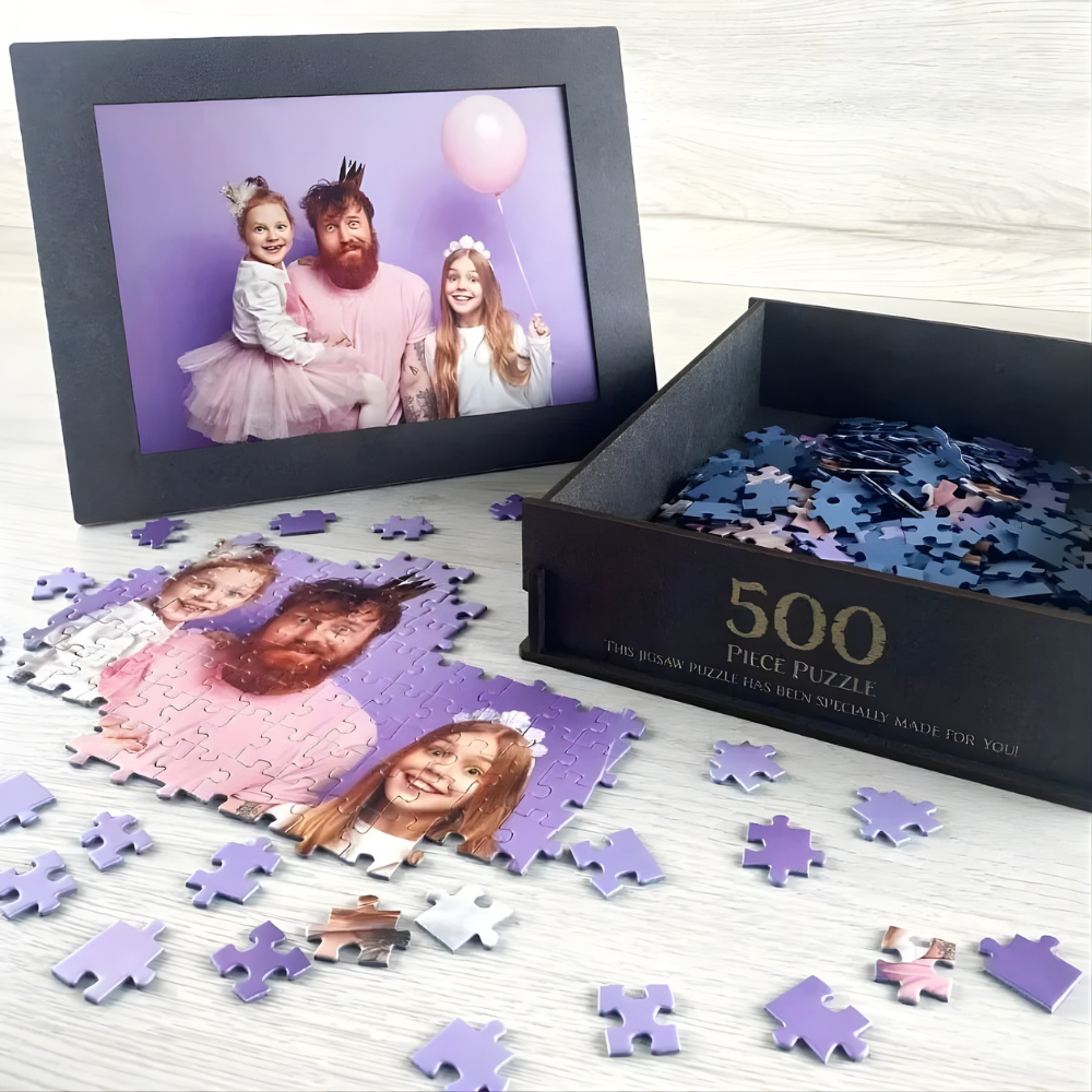 Custom Memory Photo Jigsaw Puzzle