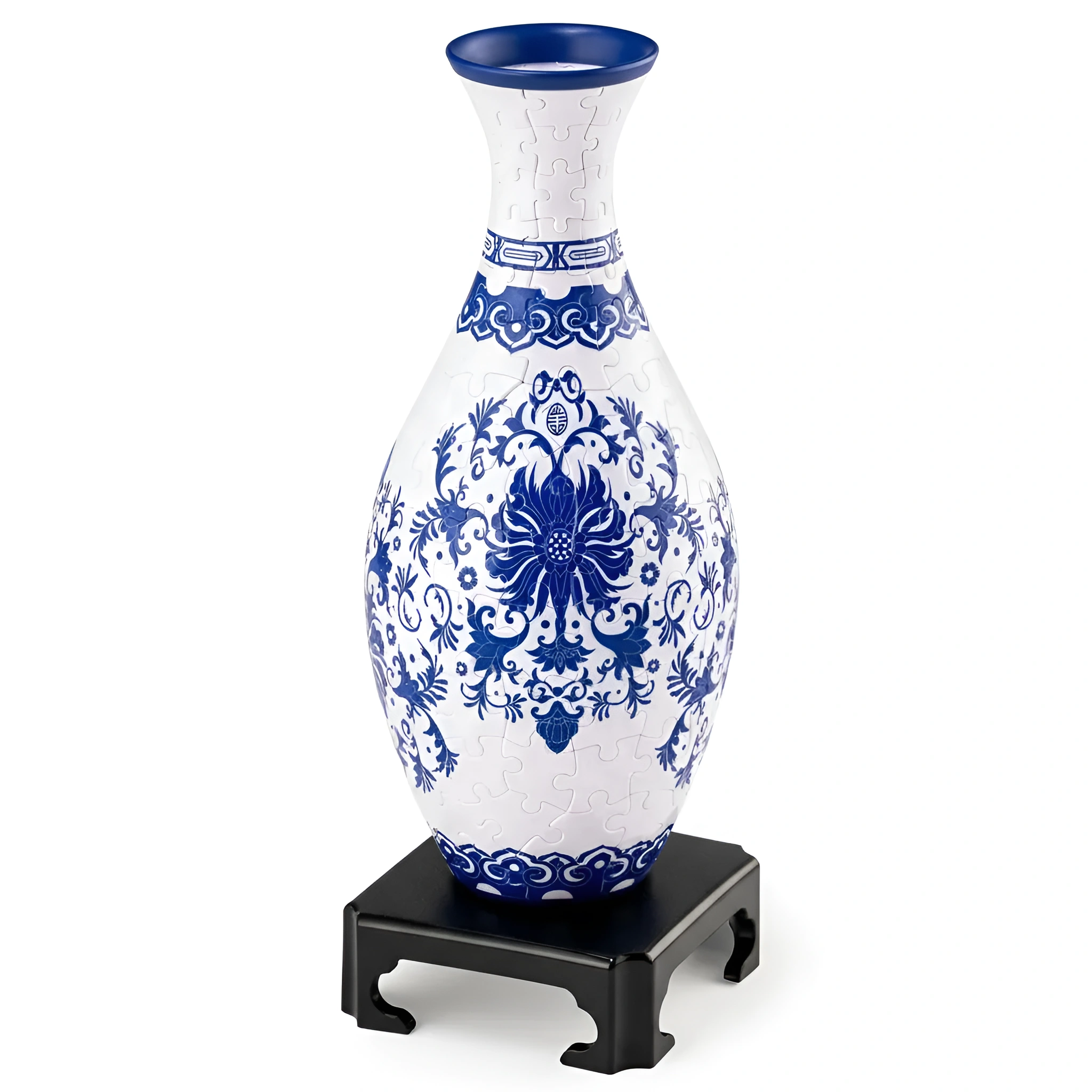 3D Puzzle Vase With 160 Curved Pieces And Stand