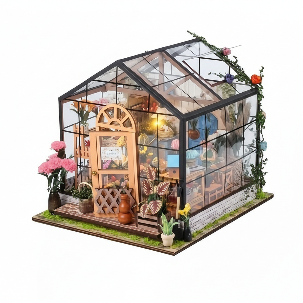 Miniature Furniture DIY Library Kit