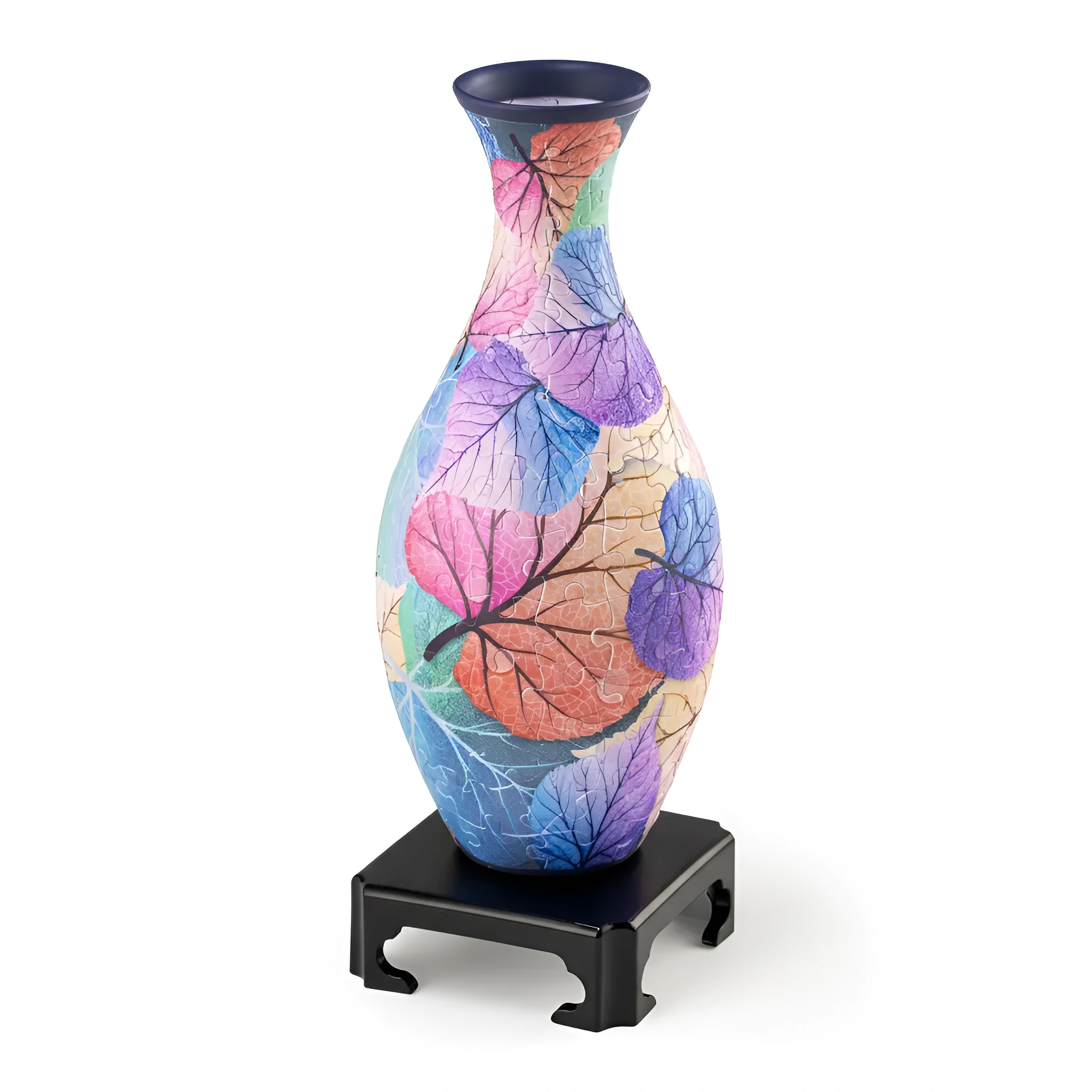 3D Puzzle Vase With 160 Curved Pieces And Stand