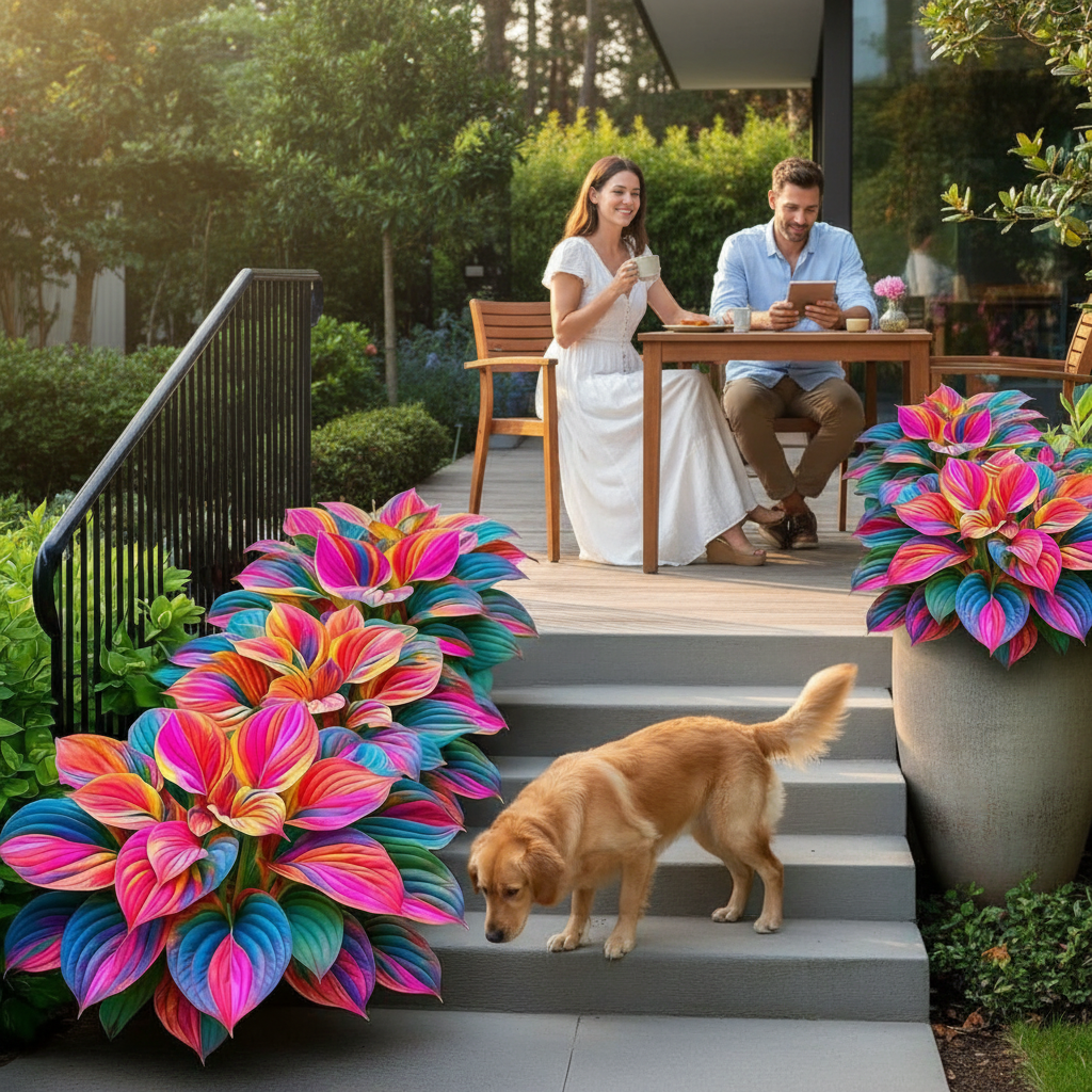 403 Pieces Of Colorful Shaded Hosta Plants For Garden