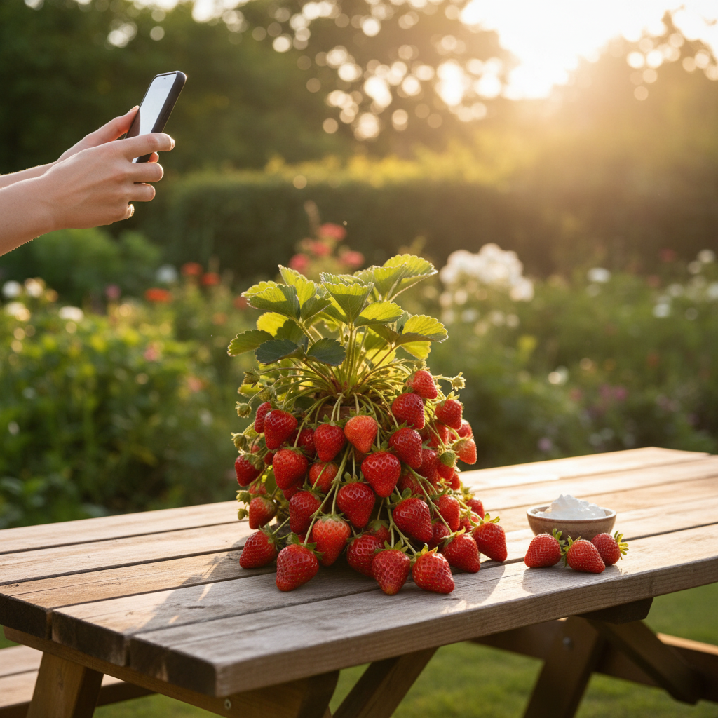 Giant Sweet Strawberry Plant Seeds For Garden